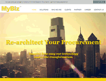 Tablet Screenshot of mybiz.net
